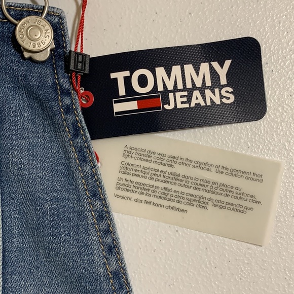 Tommy Hilfiger 'Long Beach' Women’s Denim Skirtall/Overall Dress-Size 29 NWT - Picture 11 of 11